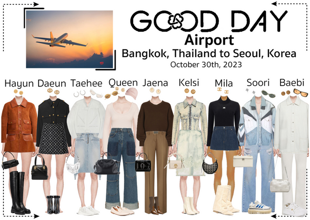 GOOD DAY (굿데이) [AIRPORT] Bangkok To Seoul