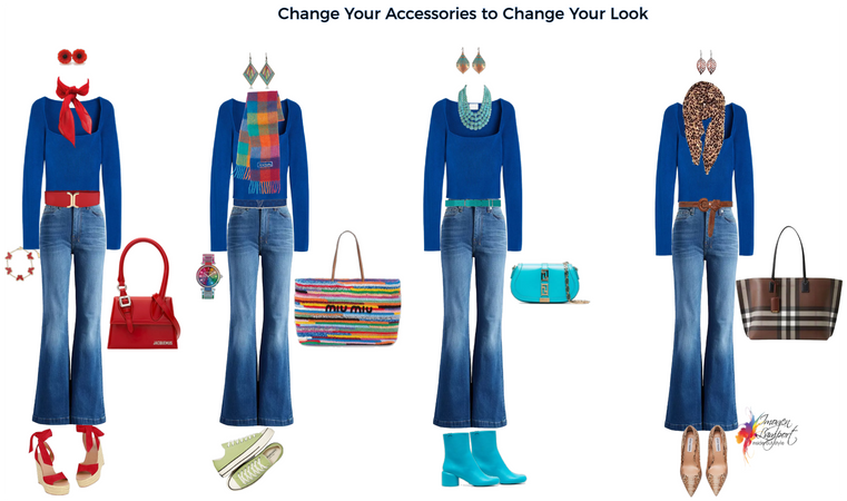 change accesories to change your look