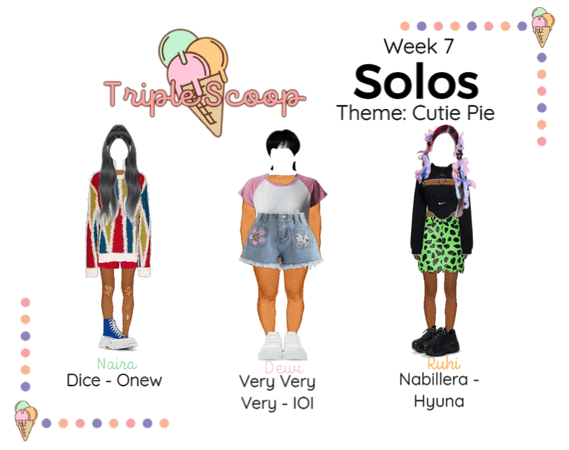 Triple Scoop Week 7 Solos | Naira, Dewi, and Ruhi