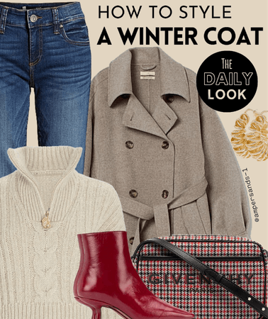 how to style a winter coat