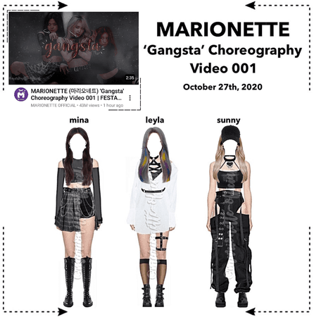 MARIONETTE (마리오네트) ‘Gangsta’ Choreography Video 001 | ❝𝐖 𝐈 𝐒 𝐇❞ - FESTA 2020