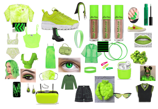 Lime and Black