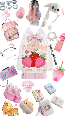 cute kawaii girl outfi🩷🫰🏻| pink outfit