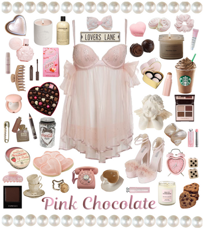 Pink chocolate 🎀🍫