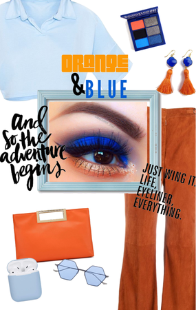 orange and blue 🧡💙