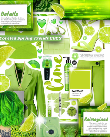 Coveted Spring Trends: Pantone Lime Punch