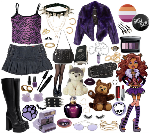 Monster High - Clawdeen Wolf Outfit