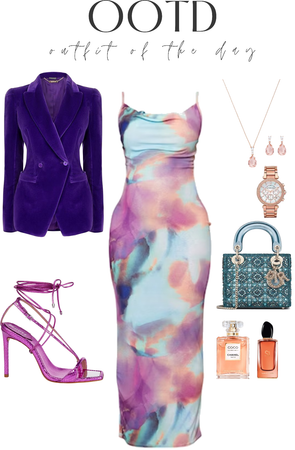 Wedding Guest - Purple Outfit