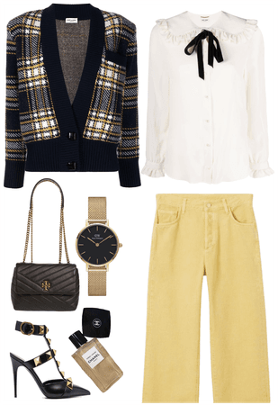 cardigan look office outfit