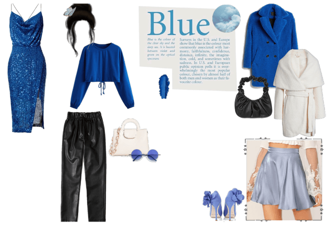 Blue outfite