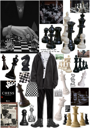 Black & White Chess Affair