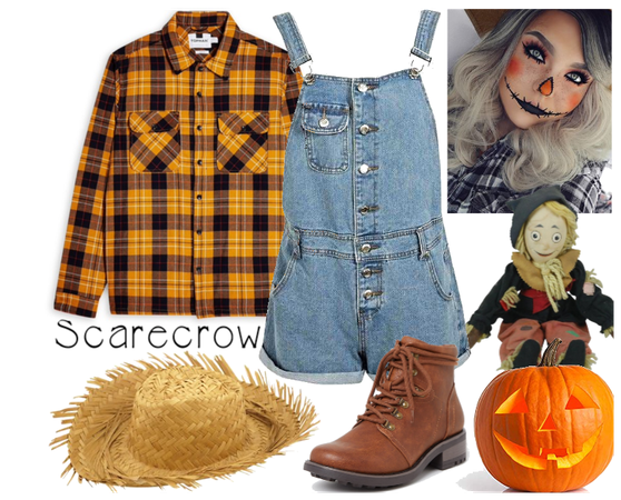 Last minute DIY costume: Scarecrow