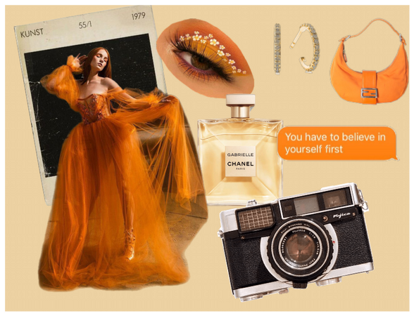 Orange Gown