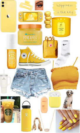 light yellow aesthetic