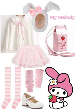 My melody cosplay
