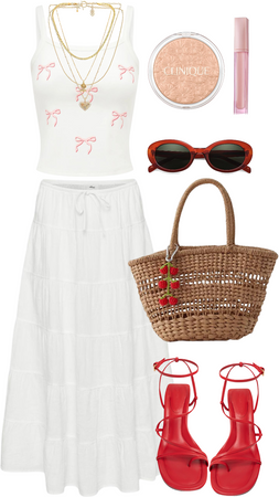 White skirt | 2