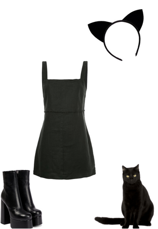 halloween 🎃 black cat custum