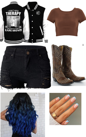 what I would wear to a Kane Brown concert