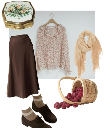 Delia’s berry picking outfit