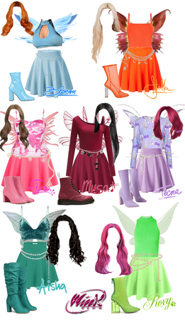 Winx undecover fairy costume