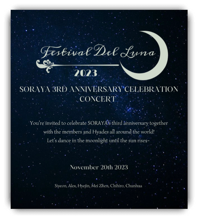 Festival Del Luna 2023 announcement