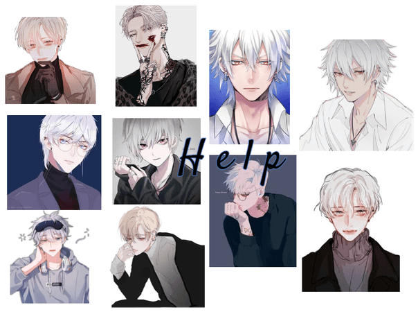 I'm sorry but like - white hair anime boys ❤