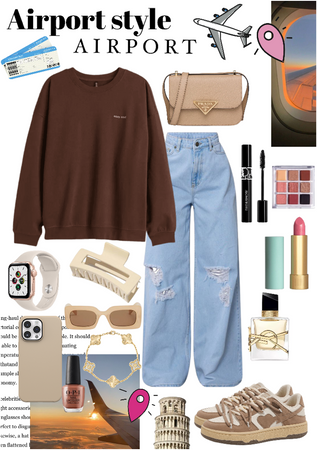 airport style 🤎✈️