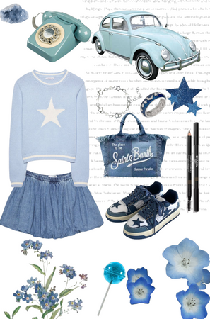 blue star girl