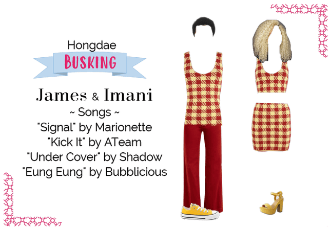James and Imani | Busking in Hongdae 8/30