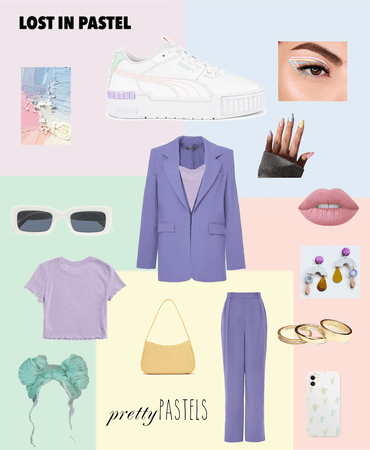 summer pastel outfit