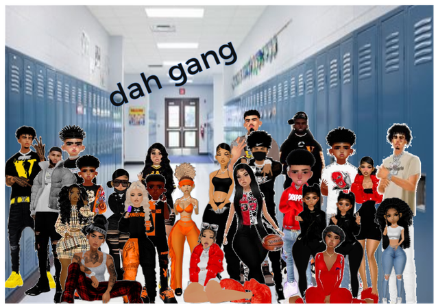 wit dah gang (Fam)