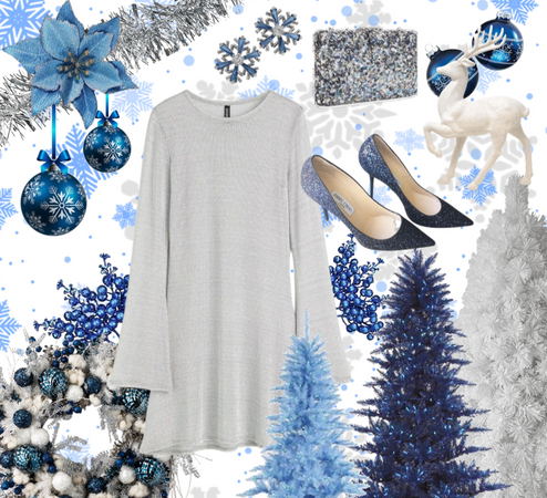 Silver & Blue Christmas