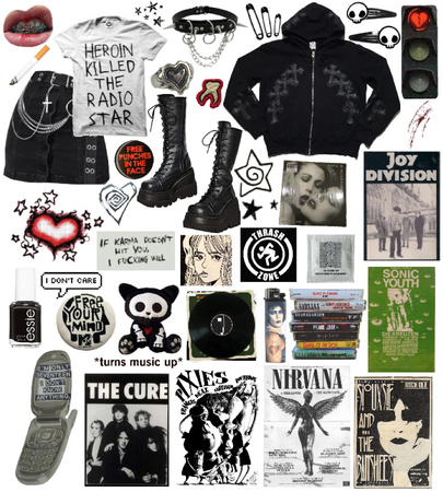 classic punk / goth / grunge