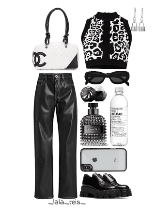 Black And White Outfit