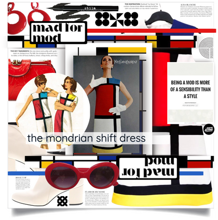Mod Style: The Piet Mondrian-Inspired Dress