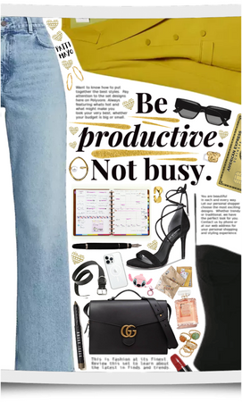 Be PRODUCTIVE not Busy 💼