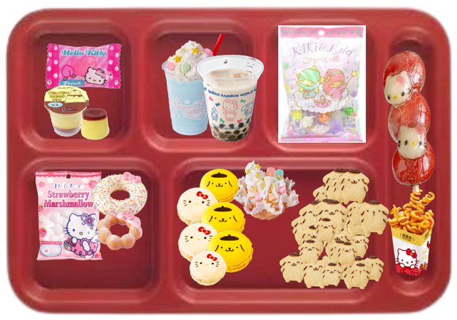 only sanrio food