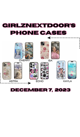 GIRLZNEXTDOOR - Phone Cases