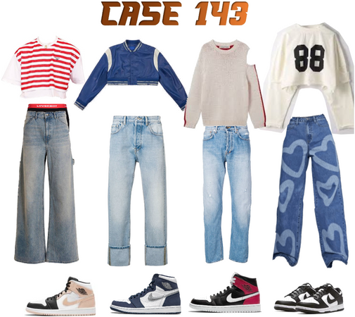 stray kids case 143 stage outfits