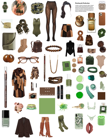 Brown and Olive Outfit