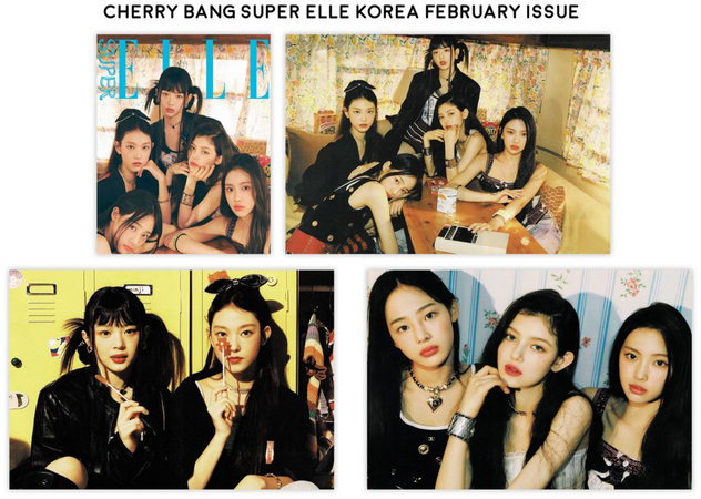 CHERRY BANG Super Elle Korea February Issue