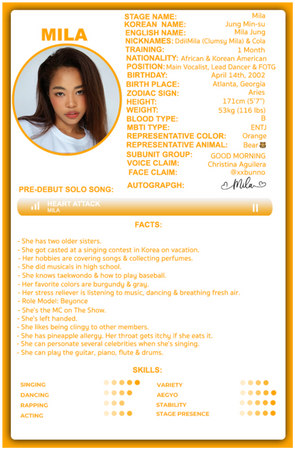 GOOD DAY (굿데이) [MILA] Profile 2023