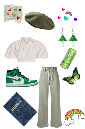 green summer wear