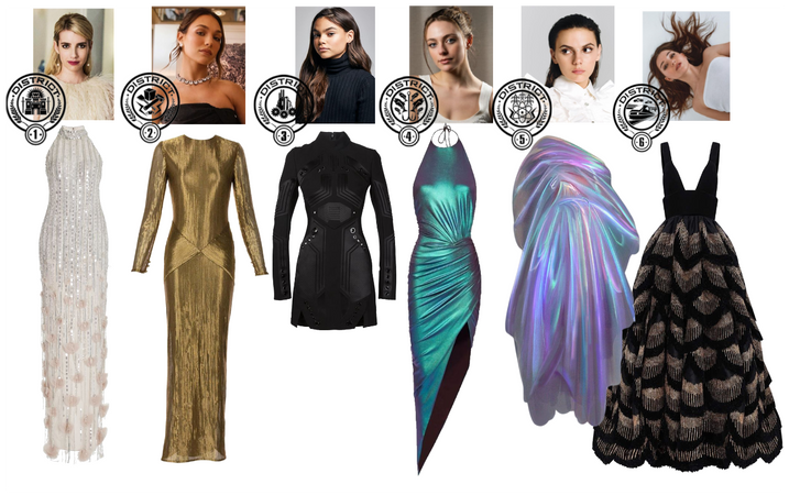 Districts 1-6 Interview Dresses