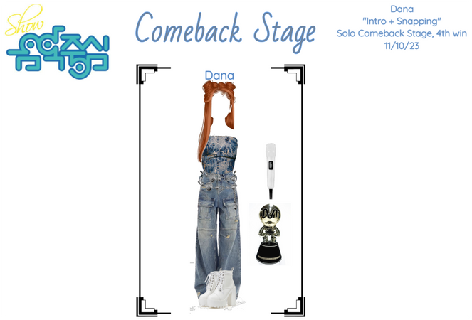 Dana Snapping comeback stage show music core