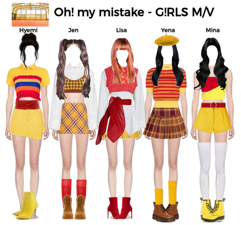 G!RLS [Oh! my mistake] M/V