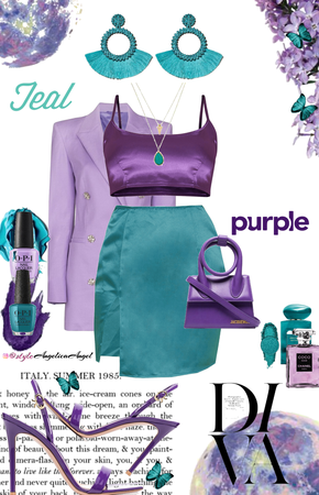 Teal & Purple Combo ✨