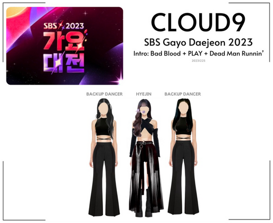 CLOUD9 (클라우드나인) SBS Gayo Daejun 2023