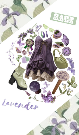 lavender and sage