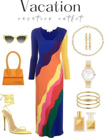 Multicolor Outfit - Vacation Outfit